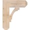 Ekena Millwork Merced Craftsman Smooth Bracket, Douglas Fir, 5 1/2"W x 20"D x 24"H BKT06X20X24MRC04SDF - alternate 3